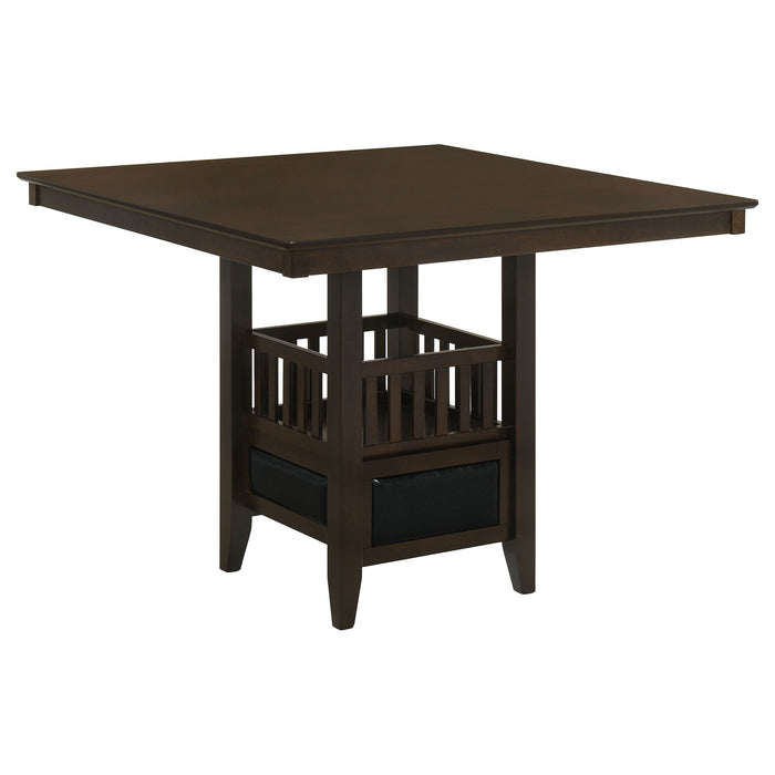 Jaden  Square Counter Height Dining Set Espresso