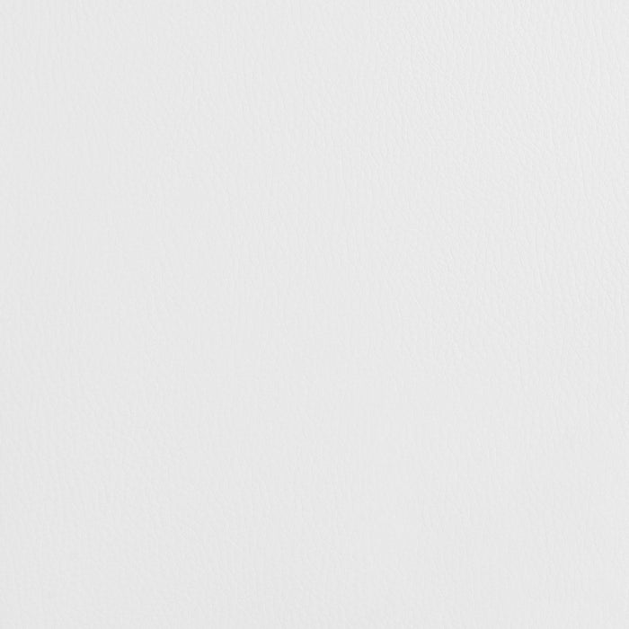 Ramses Adjustable Backless Bar Stool Chrome and White / Black