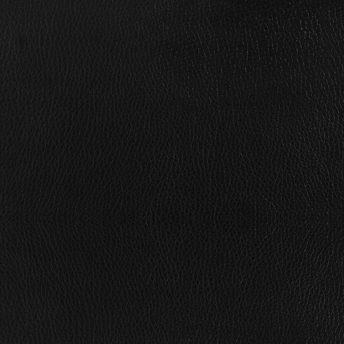 Ashbury Upholstered Adjustable Bar Stool Black / White (Set of 2)