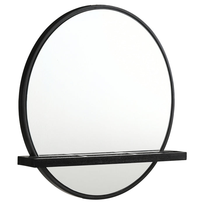 Arini  Makeup Vanity Table and Mirror Set Black