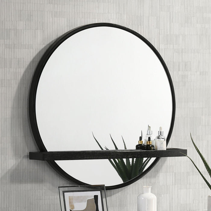 Arini  Makeup Vanity Table and Mirror Set Black