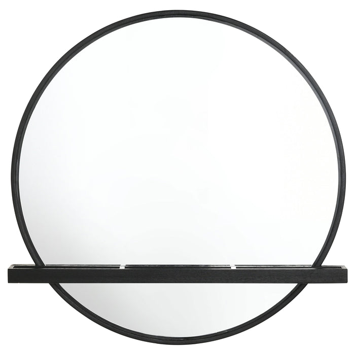 Arini  Makeup Vanity Table and Mirror Set Black