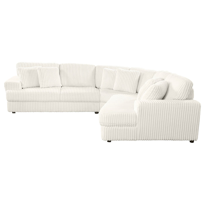 Emberson  Upholstered Modular Sectional Sofa Ivory