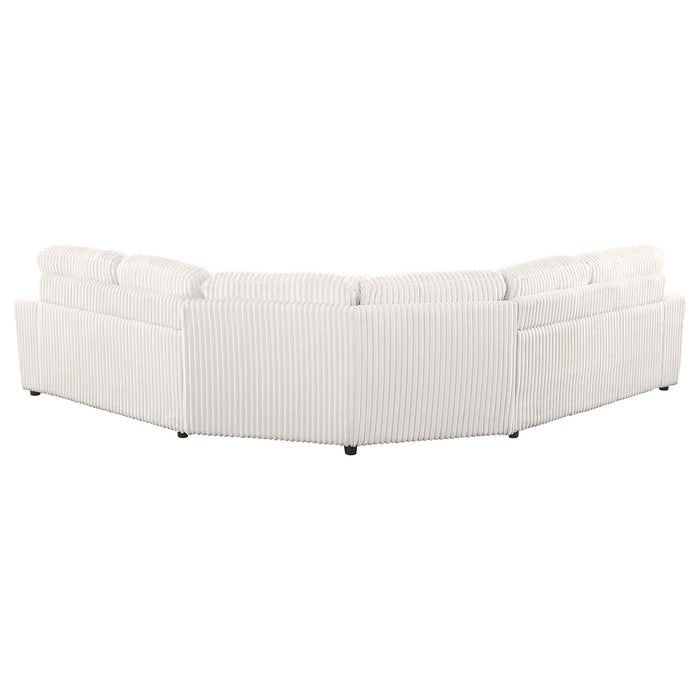Emberson  Upholstered Modular Sectional Sofa Ivory