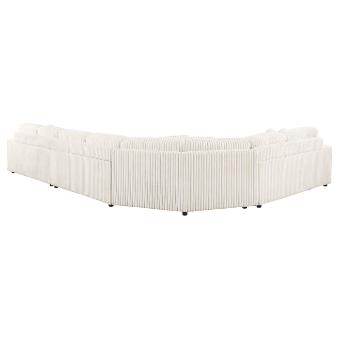 Emberson  Upholstered Modular Sectional Sofa Ivory