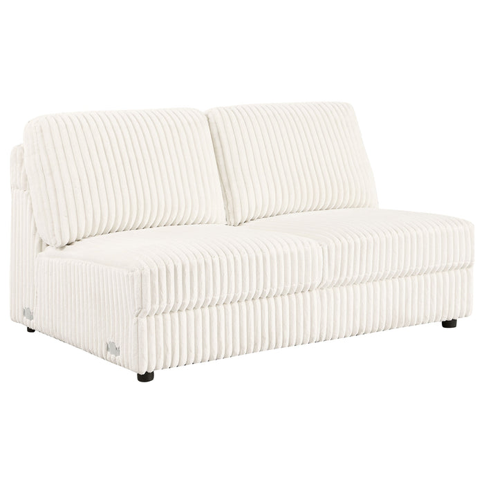 Emberson  Upholstered Modular Sectional Sofa Ivory