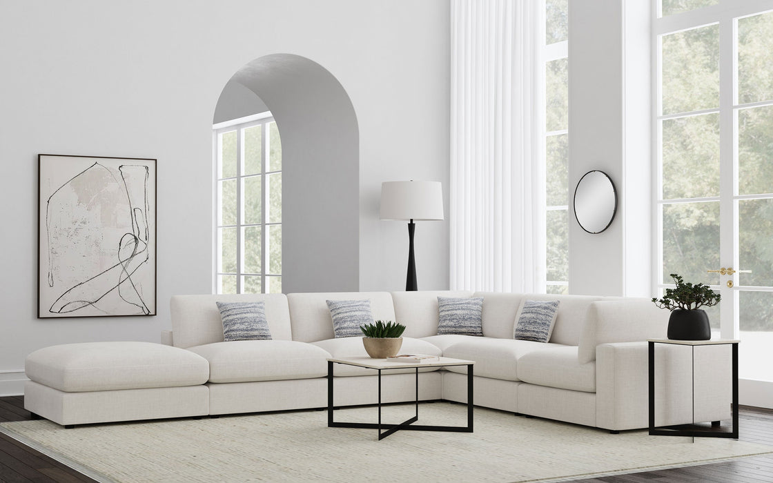 Serene  Upholstered Modular Sectional Sofa Beige