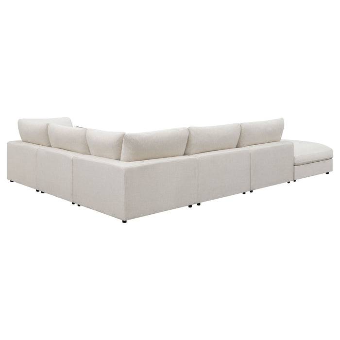 Serene  Upholstered Modular Sectional Sofa Beige