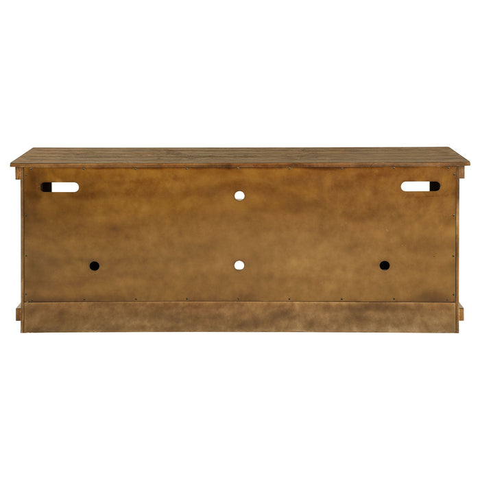 Payne 60-inch TV Stand Media Console Distressed Brown