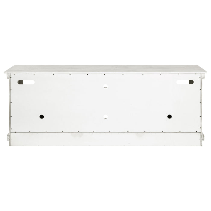 Payne 60-inch TV Stand Media Console Distressed Brown