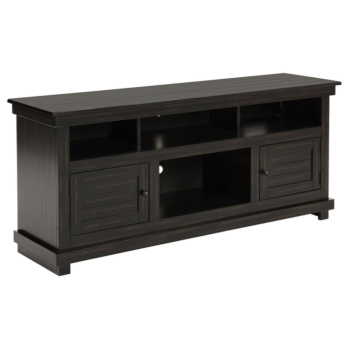 Payne 60-inch TV Stand Media Console Distressed Brown