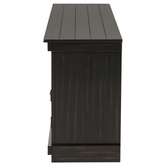 Payne 60-inch TV Stand Media Console Distressed Brown