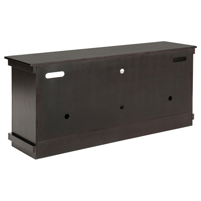 Payne 60-inch TV Stand Media Console Distressed Brown