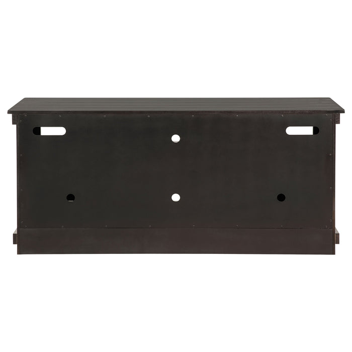 Payne 60-inch TV Stand Media Console Distressed Brown