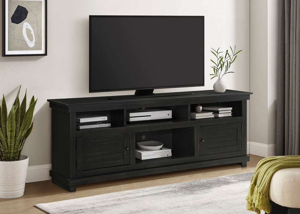 Payne 60-inch TV Stand Media Console Distressed Brown