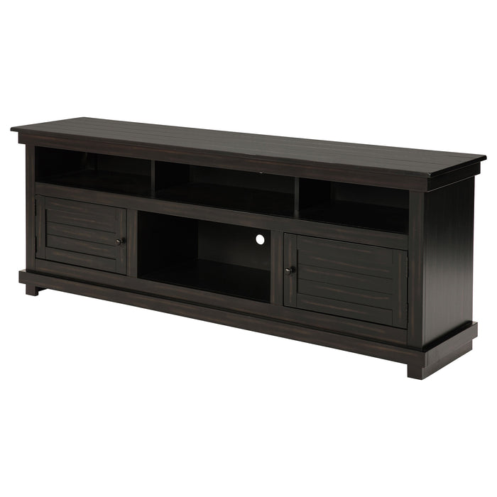 Payne 60-inch TV Stand Media Console Distressed Brown