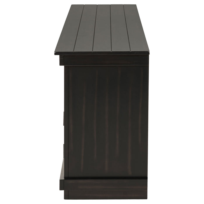 Payne 60-inch TV Stand Media Console Distressed Brown