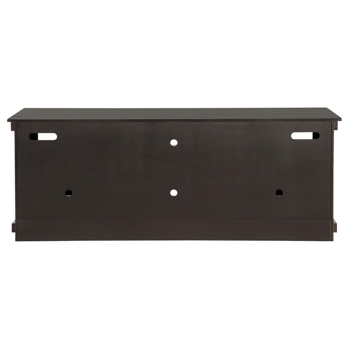 Payne 60-inch TV Stand Media Console Distressed Brown