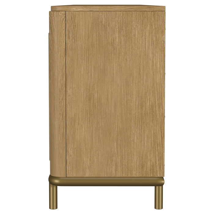 Arini Rattan Cane 2-door TV Stand Media Console