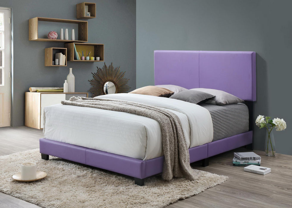 Alyssa Purple Pu Bed