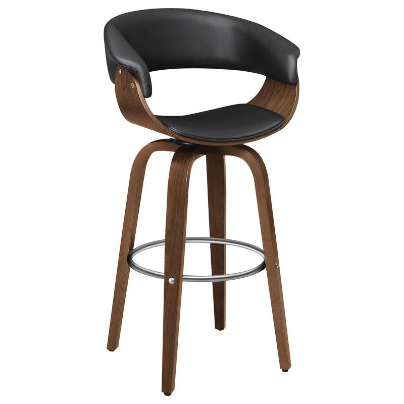 Zion Upholstered Swivel Bar Stool