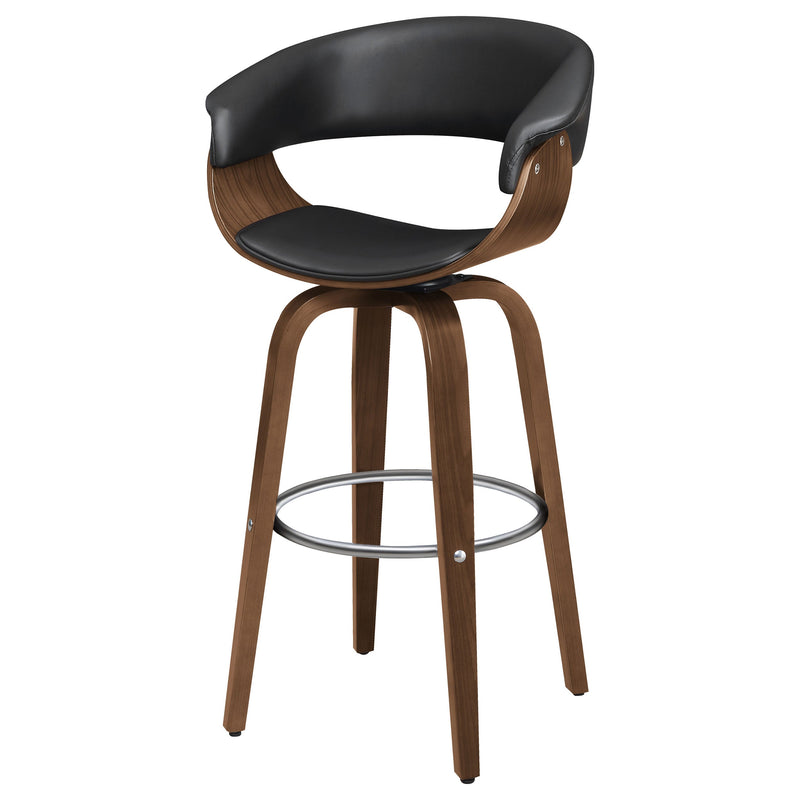 Zion Upholstered Swivel Bar Stool