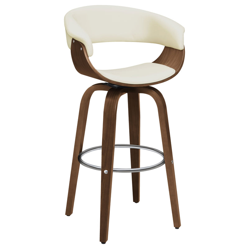 Zion Upholstered Swivel Bar Stool