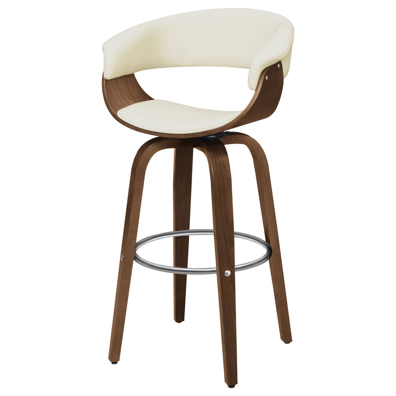 Zion Upholstered Swivel Bar Stool