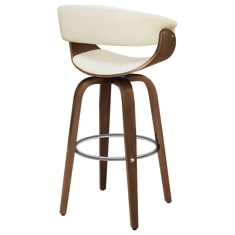 Zion Upholstered Swivel Bar Stool