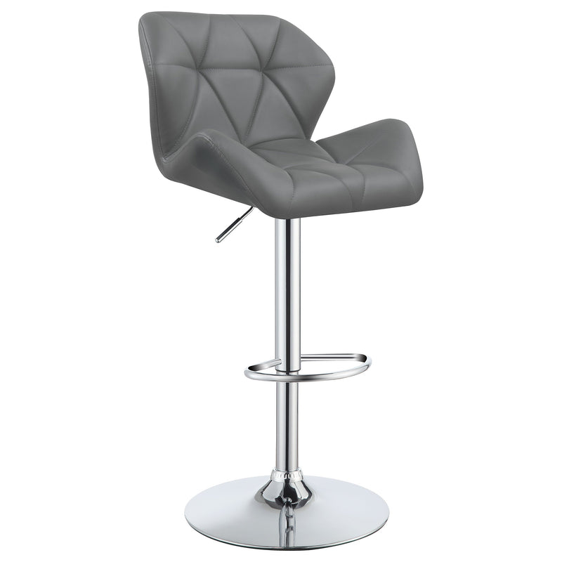 Berrington Upholstered Adjustable Bar Stool (Set of 2)