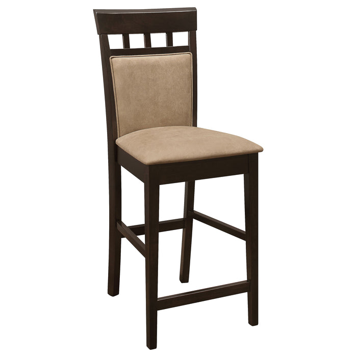 Gabriel  Square Counter Height Dining Set Cappuccino