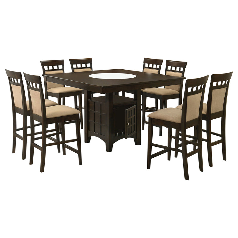 Juego de Comedor Altura Mostrador Gabriel Color Capuchino
