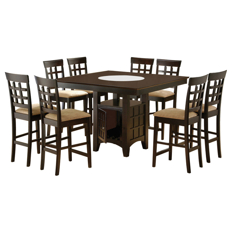 Juego de Comedor Altura Mostrador Gabriel Color Capuchino