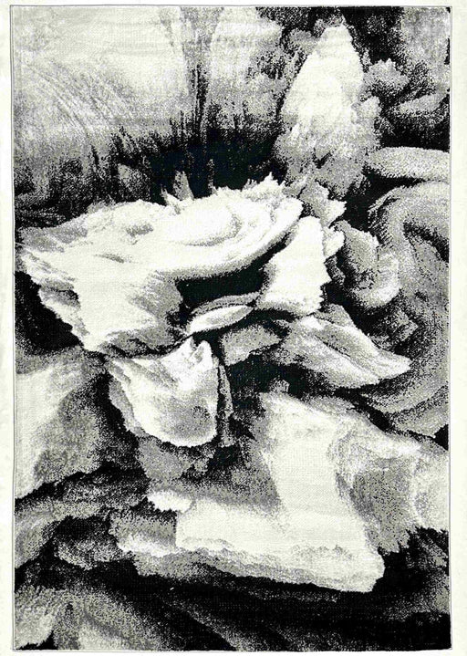 MARBLE Rug Design 10050 Grey 5x8 (5'2x7'5")"