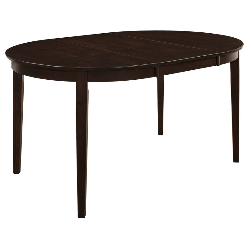 Juego de mesa de comedor con extensión Gabriel color capuchino