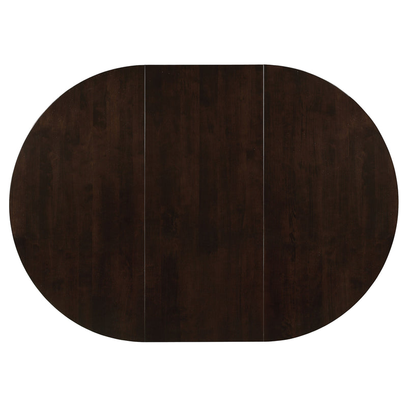Juego de Mesa de Comedor Gabriel con Extensión de Hoja Capuchino