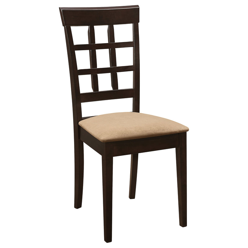 Juego de mesa de comedor con extensión Gabriel color capuchino