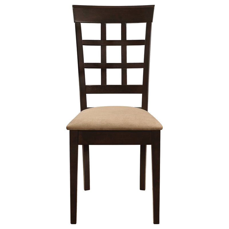 Juego de mesa de comedor con extensión Gabriel color capuchino