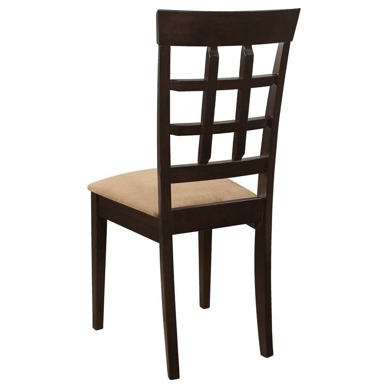 Juego de mesa de comedor con extensión Gabriel color capuchino