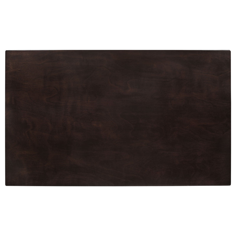 Juego de comedor rectangular Gabriel de 5 piezas de 150 cm Capuchino