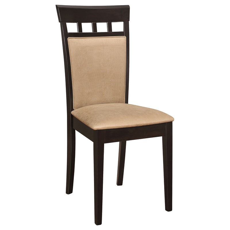 Juego de comedor rectangular Gabriel de 5 piezas de 150 cm Capuchino