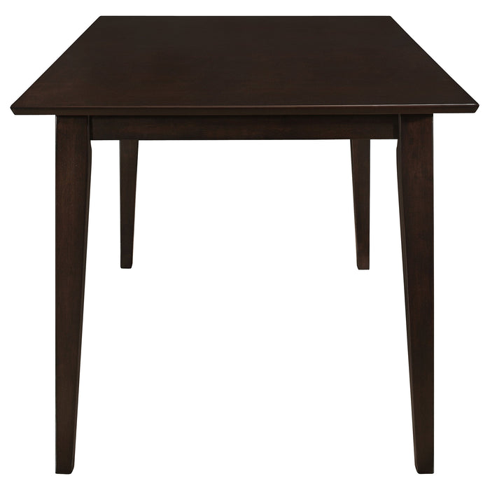 Gabriel  Rectangular 59-inch Dining Set Cappuccino