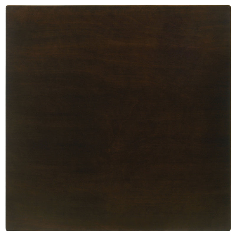 Juego de comedor Jaden de 5 piezas para altura de mostrador, color espresso