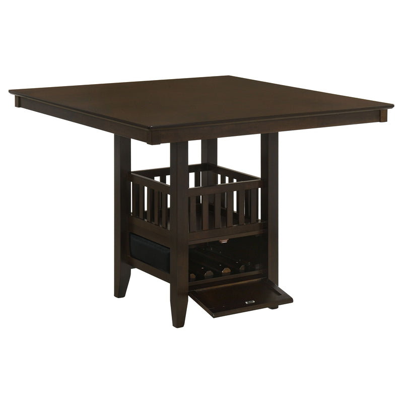 Mesa de comedor a altura de mostrador Jaden Square de 47 pulgadas, espresso