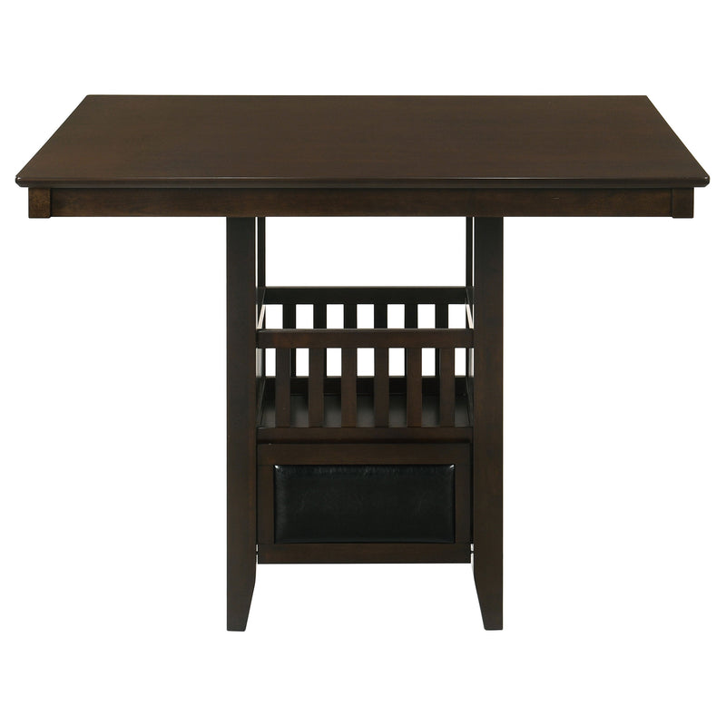 Mesa de comedor a altura de mostrador Jaden Square de 47 pulgadas, espresso