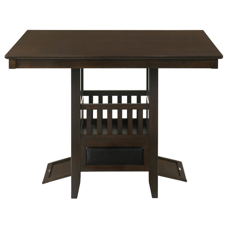 Mesa de comedor a altura de mostrador Jaden Square de 47 pulgadas, espresso