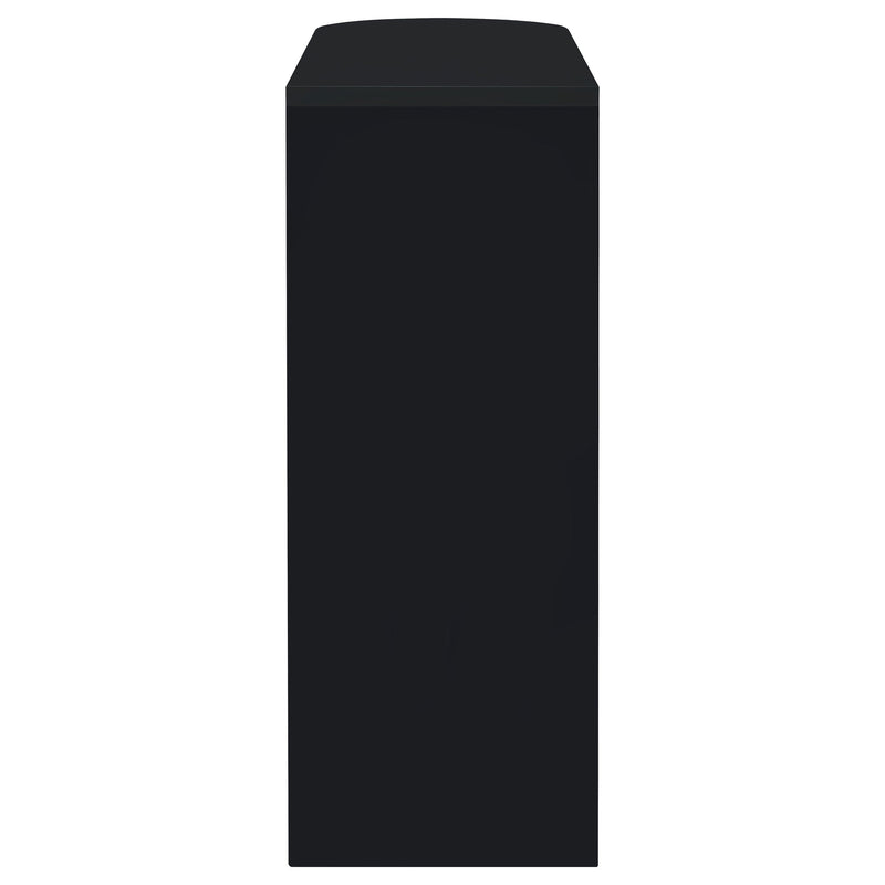 Adolfo Rectangular 2-tier Home Bar Table High Gloss