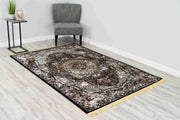 CASABLANCA Rug Design 1011 Burgundy 8x11 (7'8x10'8")"
