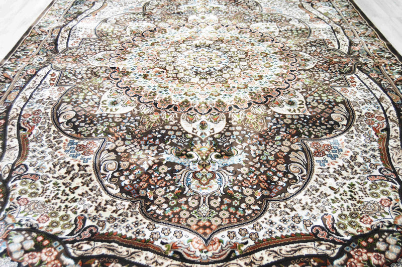 CASABLANCA Rug Design 1011 Black 8x11 (7'8x10'8")"