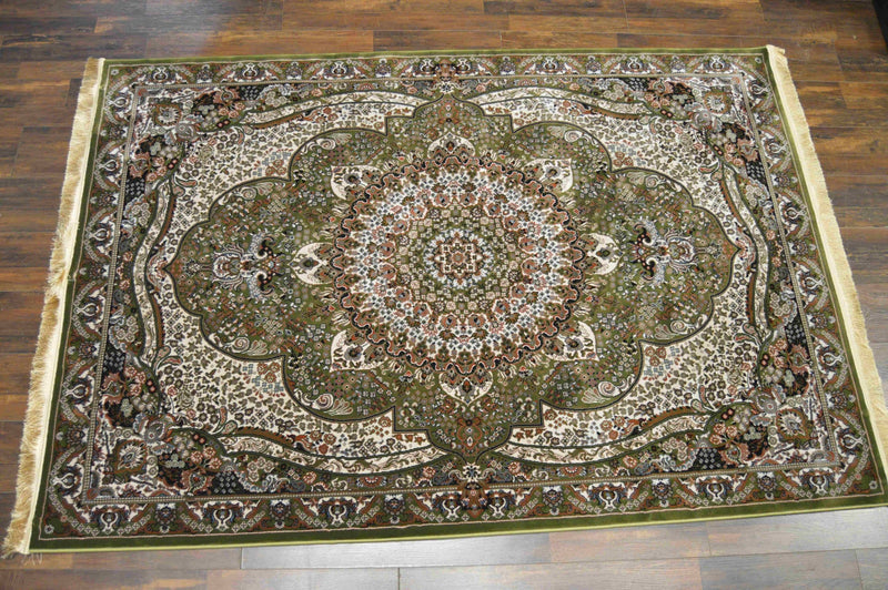 CASABLANCA Rug Design 1011 Green 2x4 (2'6x3'9")"